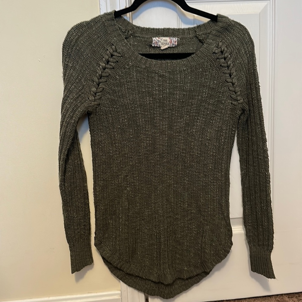 Green Sweater
